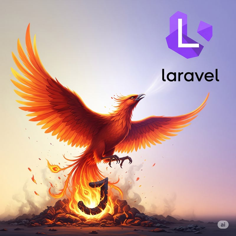 از خاکستر جوملا تا پرواز با لاراول - داستان ishtap
